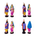 Rama Jananam Clay Golu Bommai Set - 7 x 8.5 Inches | Giri Golu Doll/Navaratri Golu Bomma/Gombe/Bommai - Clay Kolu Bommai