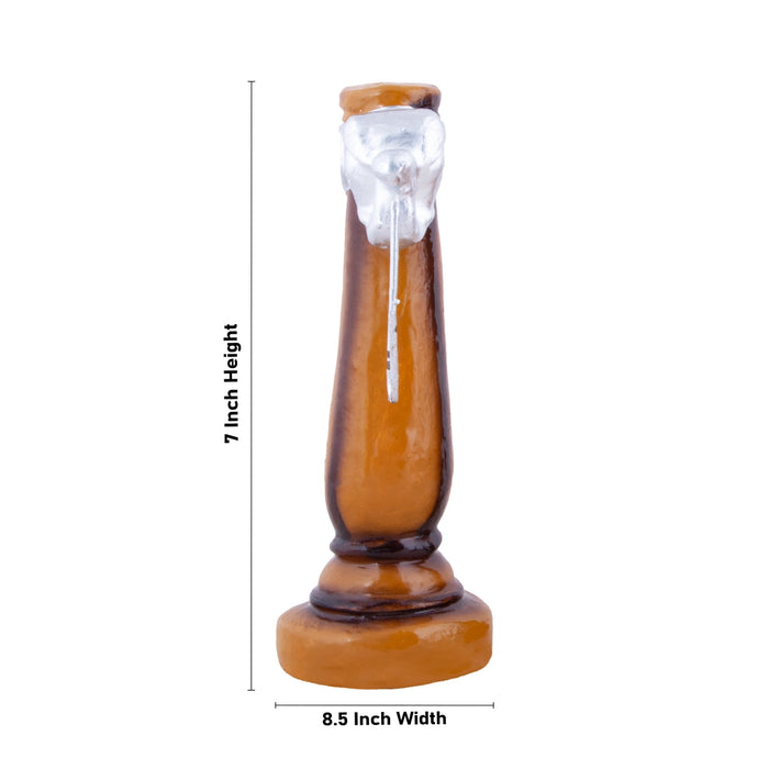 Rama Jananam Clay Golu Bommai Set - 7 x 8.5 Inches | Giri Golu Doll/Navaratri Golu Bomma/Gombe/Bommai - Clay Kolu Bommai