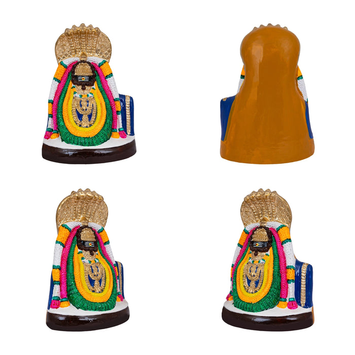 Annamalai Unnamalai Paper Mache Golu Bommai Pair - 12 x 8 Inches | Giri Golu Doll/ Navaratri Golu Bomma/ Gombe - Paper Mache Golu Bommai