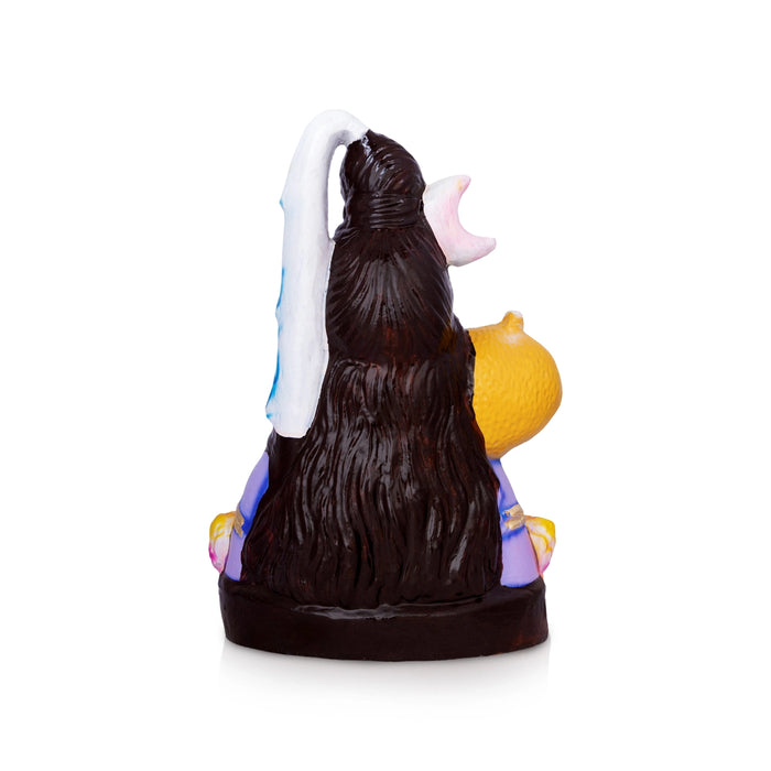 Malai Shivan Clay Golu Bommai - 14 x 9 Inches | Giri Golu Doll/ Navaratri Kolu Bomma/ Gombe/ Bommai