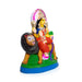 Simhavahini Durga Idol - 9 x 6 Inches | Clay Golu Bommai/ Golu Doll/ Navaratri Golu Bomma/Gombe/Bommai - Clay Kolu Bommai