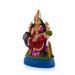 Simhavahini Durga Paper Mache Golu Bommai - 12 x 6.5 Inches | Giri Golu Doll/ Navaratri Golu Bomma/Gombe/Bommai - Paper Mache Kolu Bommai