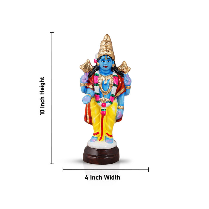 Srinivasa Kalyanam Paper Mache Golu Bommai Set - 10 x 4 Inches | Giri Golu Doll/ Navaratri Golu Bomma/Gombe - Paper Mache Kolu Bommai