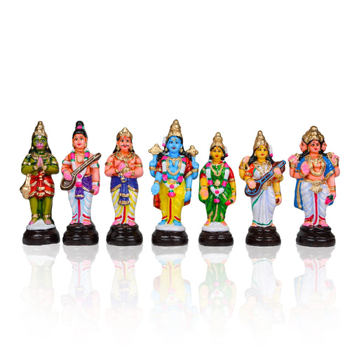 Beautiful Navaratri Golu used in festive golu bommai set and golu dolls online celebrations
