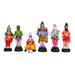 Srinivasa Kalyanam Clay Golu Bommai Set - 10 x 7 Inches | Giri Golu Doll/ Navaratri Golu Bomma/Gombe/Bommai - Clay Kolu Bommai