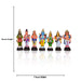 Srinivasa Kalyanam Clay Golu Bommai Set - 10 x 7 Inches | Giri Golu Doll/ Navaratri Golu Bomma/Gombe/Bommai - Clay Kolu Bommai