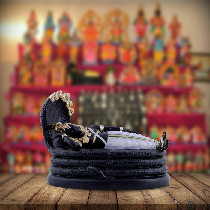 Sriranga Perumal Paper Mache Golu Bommai - 13 Inches | Giri Golu Doll/ Navaratri Golu Bomma/ Gombe/ Bommai