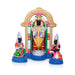 Unique Navaratri Golu design for authentic golu bommai set arrangements