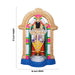 Uppiliappan Clay Golu Bommai Set - 17 x 18 Inches | Giri Golu Doll/ Navaratri Golu Bomma/ Gombe/ Bommai - Clay Kolu Bommai