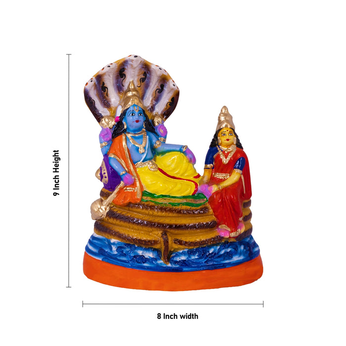 Vaikundam Paper Mache Golu Bommai Set - 9 x 8 Inches | Giri Golu Doll/ Navaratri Golu Bomma/ Bommalu