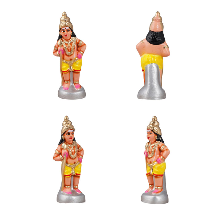 Thiruvilayadal Paper Mache Golu Bommai Set - 10 x 8.5 Inches | Giri Golu Doll/ Navaratri Golu Bomma/Gombe/Bommai