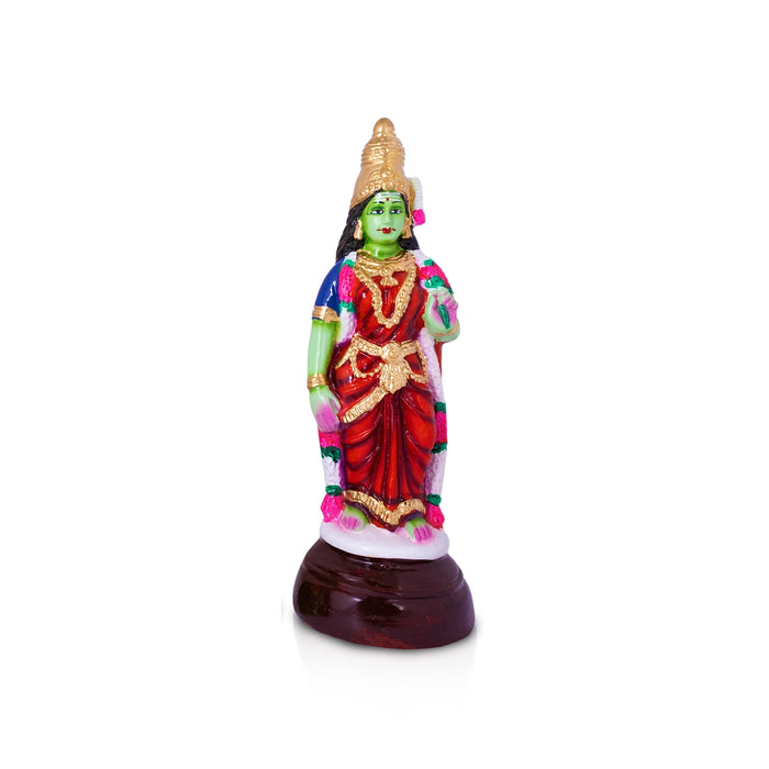 Murugan Valli Deivanai Paper Mache Golu Bommai Set - 13.5 x 8 Inches | Giri Golu Doll/ Navaratri Golu Bomma