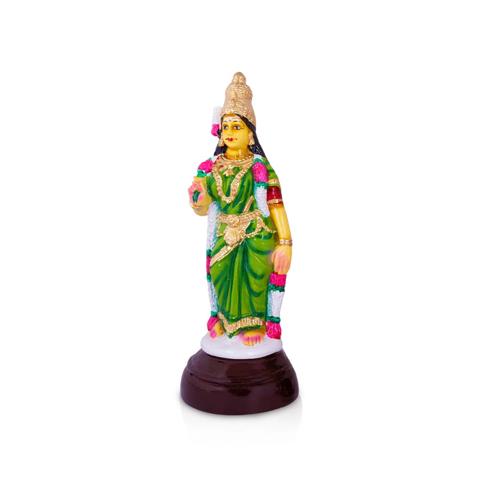 Murugan Valli Deivanai Paper Mache Golu Bommai Set - 13.5 x 8 Inches | Giri Golu Doll/ Navaratri Golu Bomma