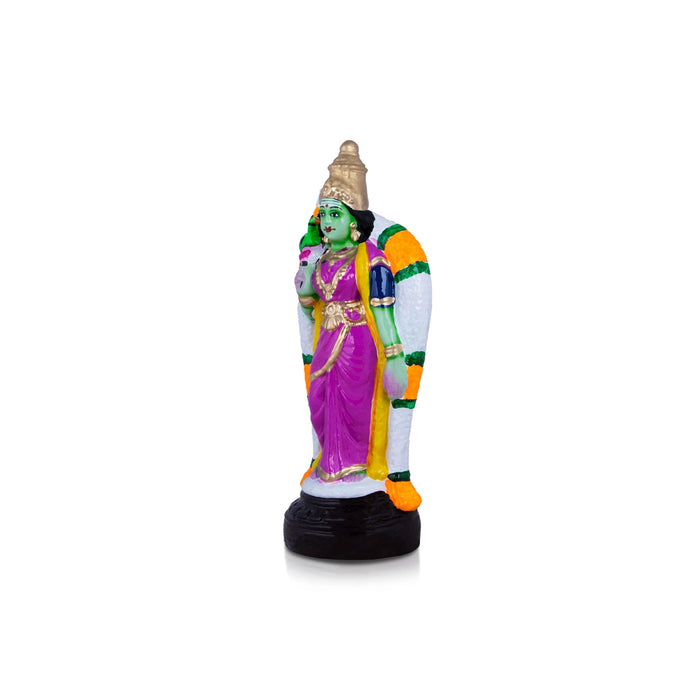 Abhirami Clay Golu Bommai - 10 x 6 Inches | Giri Golu Doll/ Navaratri Golu Bomma/ Gombe/ Bommai - Clay Kolu Bommai