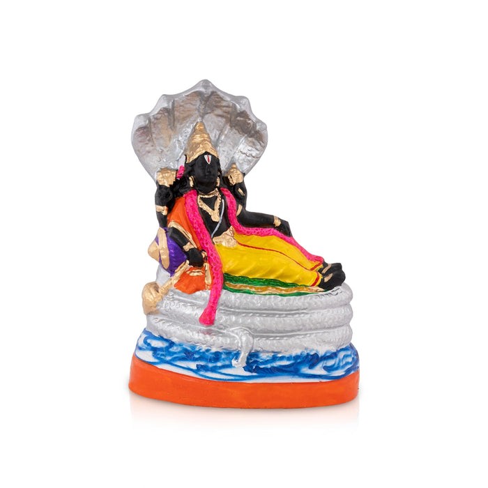 Srirangam Andal Clay Golu Bommai Set - 9 x 6.75 Inches | Giri Golu Doll/ Navaratri Golu Bomma/Gombe/Bommai