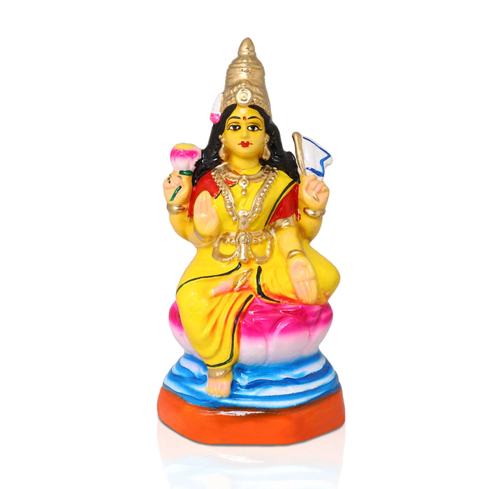 Ashta Lakshmi Paper Mache Golu Bommai Set - 9 x 6.5 Inches | Giri Golu Doll/ Navaratri Golu Bomma/Gombe/Bommai - Paper Mache Kolu Bommai