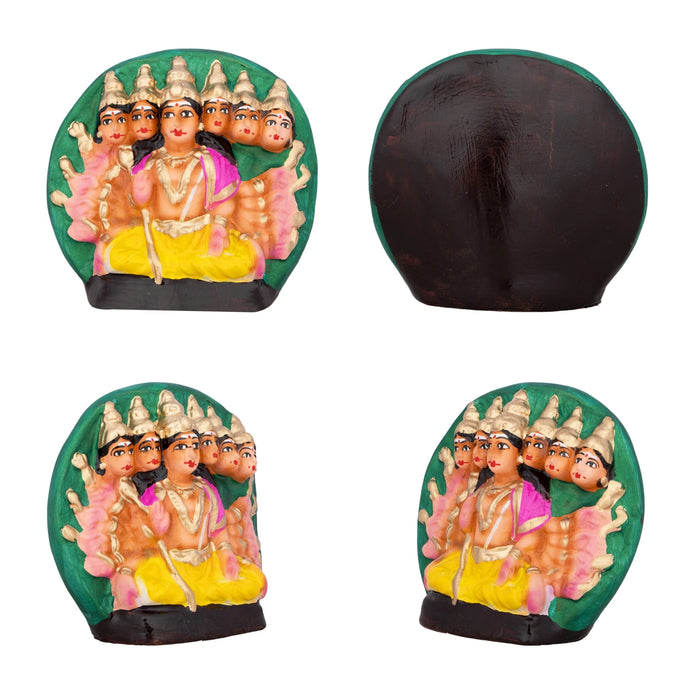 Bala Tripurasundari Paper Mache Golu Bommai Set - 13 x 12 Inches | Giri Golu Doll/ Navaratri Golu Bomma/Gombe