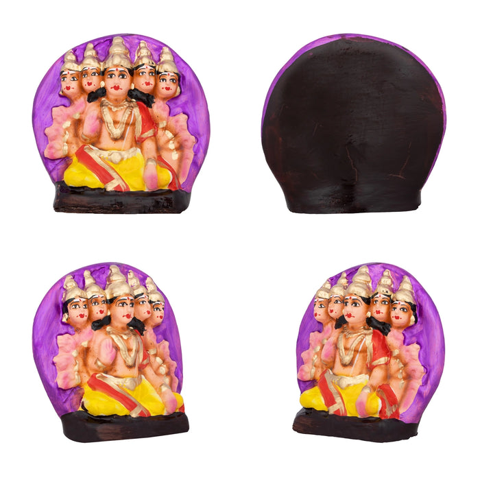 Bala Tripurasundari Paper Mache Golu Bommai Set - 13 x 12 Inches | Giri Golu Doll/ Navaratri Golu Bomma/Gombe