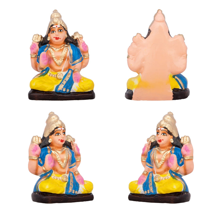 Bala Tripurasundari Paper Mache Golu Bommai Set - 13 x 12 Inches | Giri Golu Doll/ Navaratri Golu Bomma/Gombe