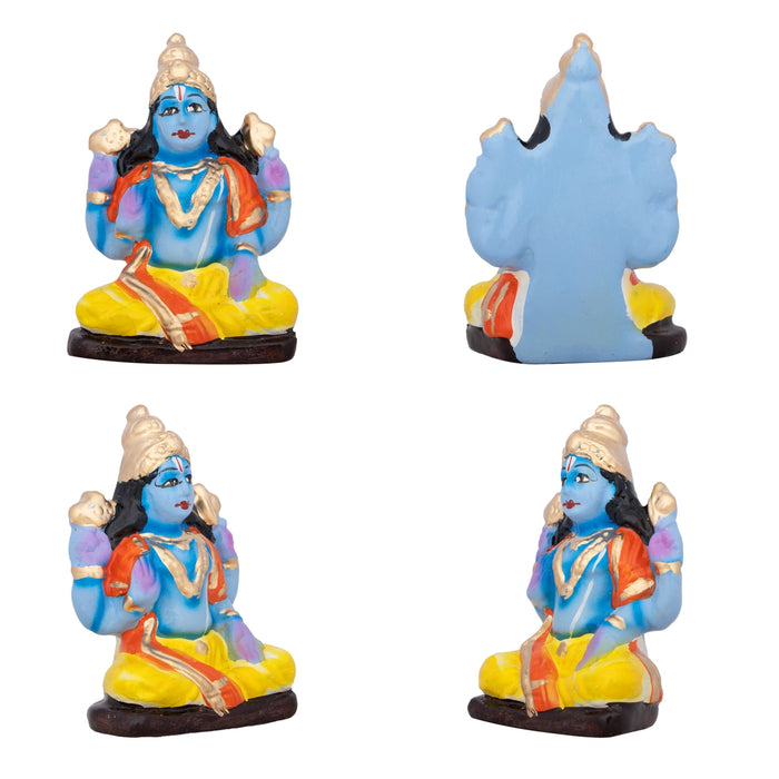 Bala Tripurasundari Paper Mache Golu Bommai Set - 13 x 12 Inches | Giri Golu Doll/ Navaratri Golu Bomma/Gombe