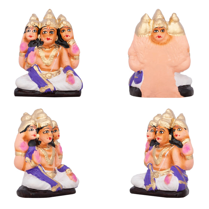 Bala Tripurasundari Paper Mache Golu Bommai Set - 13 x 12 Inches | Giri Golu Doll/ Navaratri Golu Bomma/Gombe