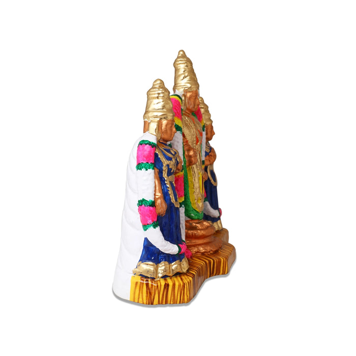 Balaji Perumal Utsavar Clay Golu Bommai - 14 x 12 Inches | Giri Golu Doll/ Navaratri Golu Bomma/Gombe/Bommai - Clay Kolu Bommai
