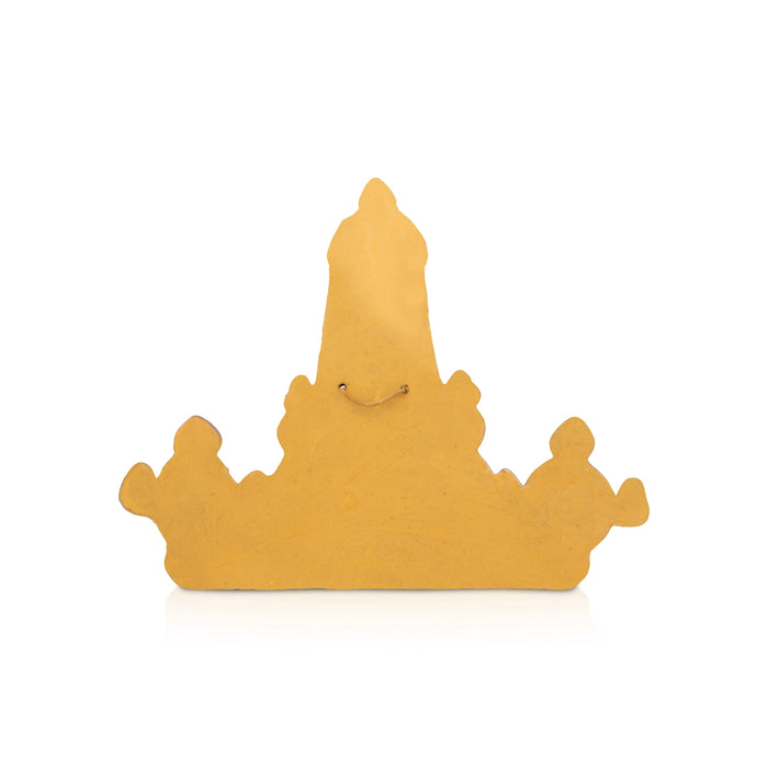Balaji Bust Paper Mache Golu Bommai - 18.5 x 23 Inches | Giri Golu Doll/ Navaratri Golu Bomma/Gombe