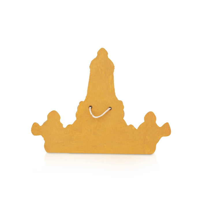 Balaji Head Wall Hanging - 12.5 x 16 Inches | Paper Mache Idol/ Wall Décor for Home, Office or Pooja Room