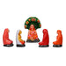 Beautiful Navaratri Golu used in festive golu bommai set and dasara doll set celebrations
