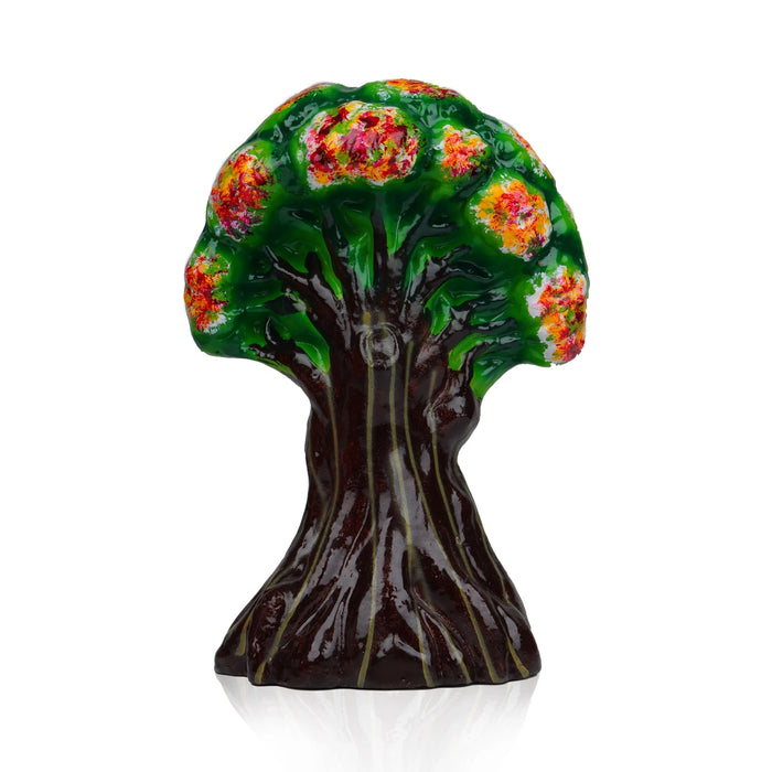 Adi Shankara with 4 Disciples Clay Golu Bommai Set - 9 x 6 Inches | Giri Golu Doll/ Navaratri Golu Bomma/Gombe - Clay Kolu Bommai