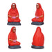 Adi Shankara with 4 Disciples Paper Mache Golu Bommai Set - 9 x 4 Inches | Giri Golu Doll/ Navaratri Golu Bomma/Gombe/Bommai - Paper Mache Kolu Bommai