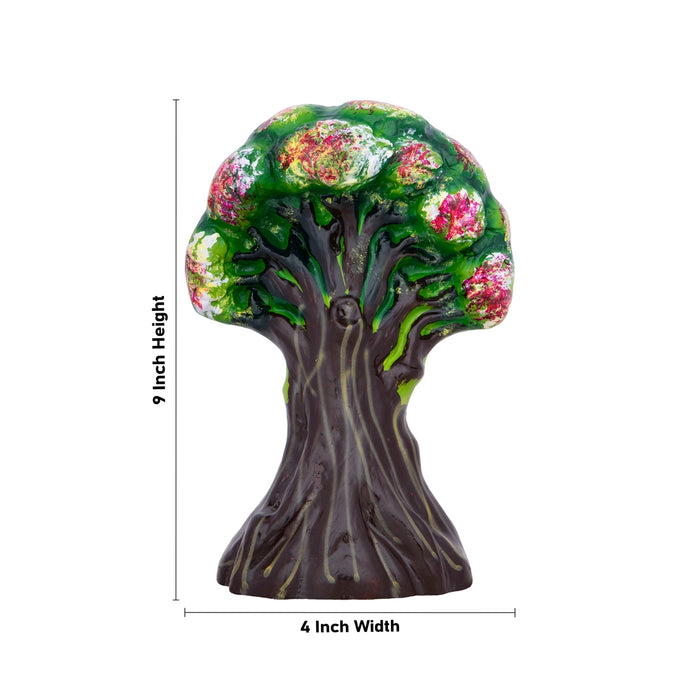 Adi Shankara with 4 Disciples Paper Mache Golu Bommai Set - 9 x 4 Inches | Giri Golu Doll/ Navaratri Golu Bomma/Gombe/Bommai - Paper Mache Kolu Bommai