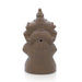 Eco Friendly Ganesh Murti Sitting On Base - 10.5 x 6 inches | Clay Vinayaka Statue for Ganapati Chaturthi - Eco Friendly Ganesha