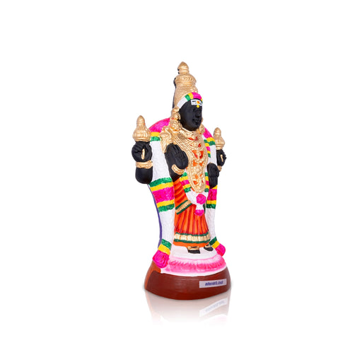 Akilandeswari Paper Mache Golu Bommai - 15.5 x 8 Inches | Giri Golu Doll/ Navaratri Golu Bomma/ Gombe/ Bommai - Paper Mache Kolu Bommai