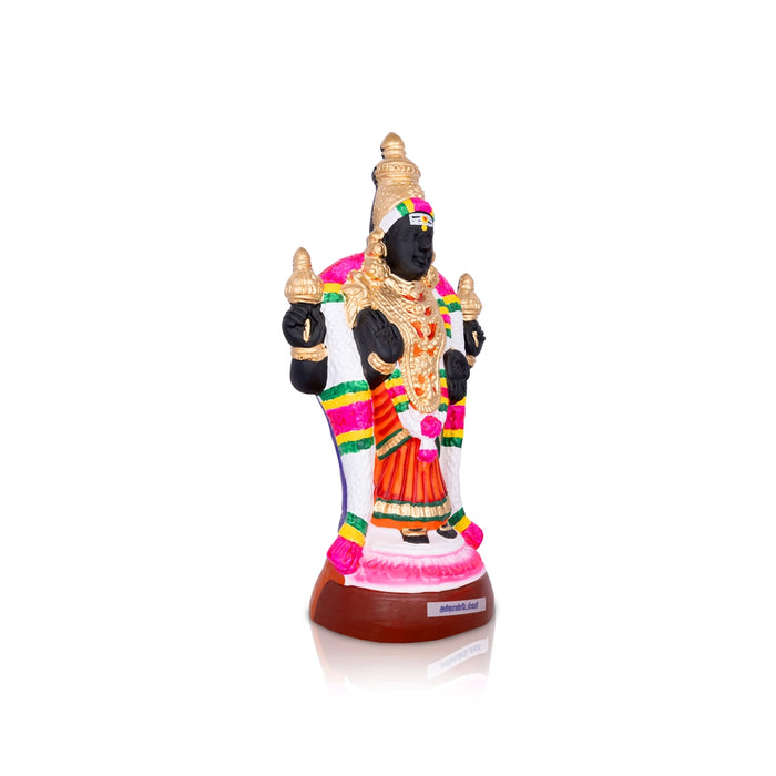 Akilandeswari Paper Mache Golu Bommai - 15.5 x 8 Inches | Giri Golu Doll/ Navaratri Golu Bomma/ Gombe/ Bommai - Paper Mache Kolu Bommai