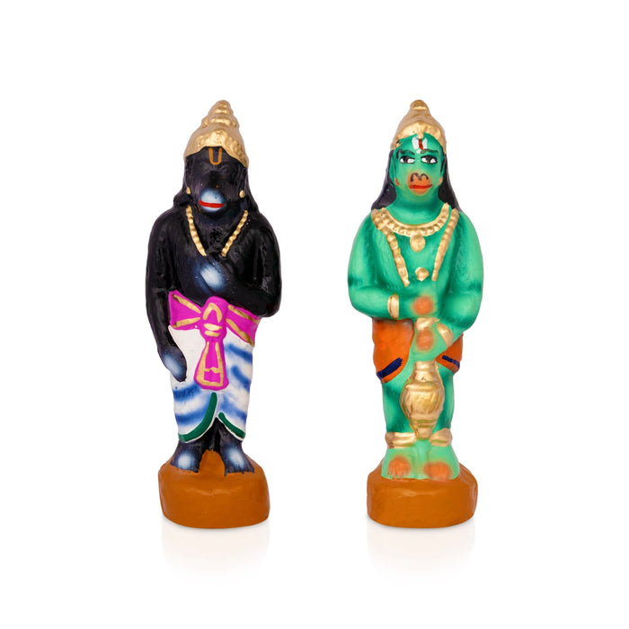 Sanjeevi Malai Clay Golu Bommai Set - 10 x 8 Inches | Giri Golu Doll/ Navaratri Golu Bomma/ Gombe/ Bommai
