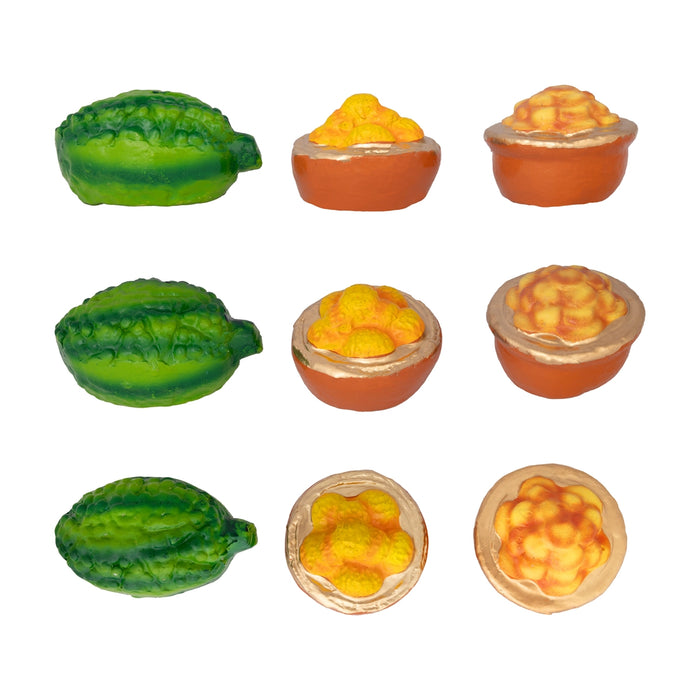 Maya Bazar Clay Golu Bommai Set - 12 x 8.5 Inches | Giri Golu Doll/ Navaratri Kolu Bommalu/ Bommai/ Dasara Doll