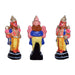 Dasavataram Clay Golu Bommai Set -6.75 x 2.5 Inches | Golu Doll/ Navaratri Golu Bomma/ Gombe/ Bommai - Clay Kolu Bommai