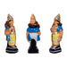 Dasavataram Clay Golu Bommai Set -6.75 x 2.5 Inches | Golu Doll/ Navaratri Golu Bomma/ Gombe/ Bommai - Clay Kolu Bommai
