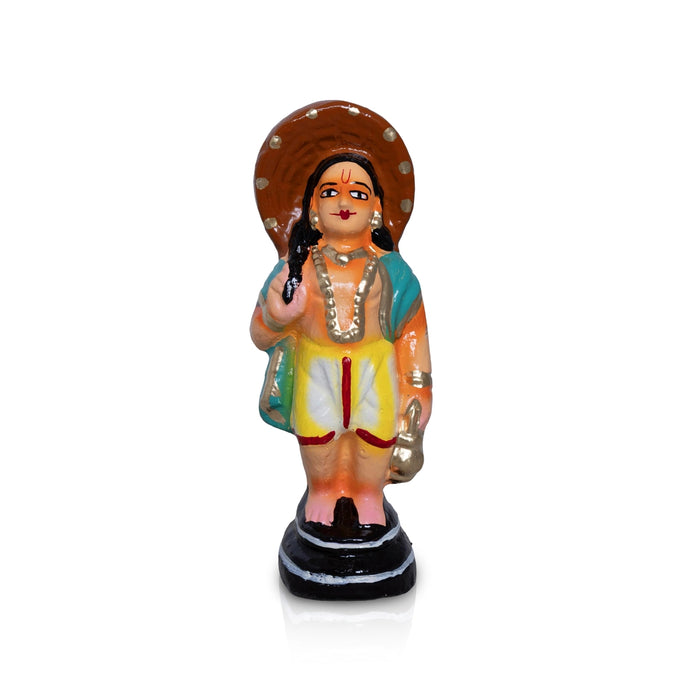 Dasavataram Clay Golu Bommai Set -6.75 x 2.5 Inches | Golu Doll/ Navaratri Golu Bomma/ Gombe/ Bommai - Clay Kolu Bommai