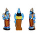 Dasavataram Clay Golu Bommai Set -6.75 x 2.5 Inches | Golu Doll/ Navaratri Golu Bomma/ Gombe/ Bommai - Clay Kolu Bommai