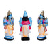 Dasavataram Clay Golu Bommai Set -6.75 x 2.5 Inches | Golu Doll/ Navaratri Golu Bomma/ Gombe/ Bommai - Clay Kolu Bommai