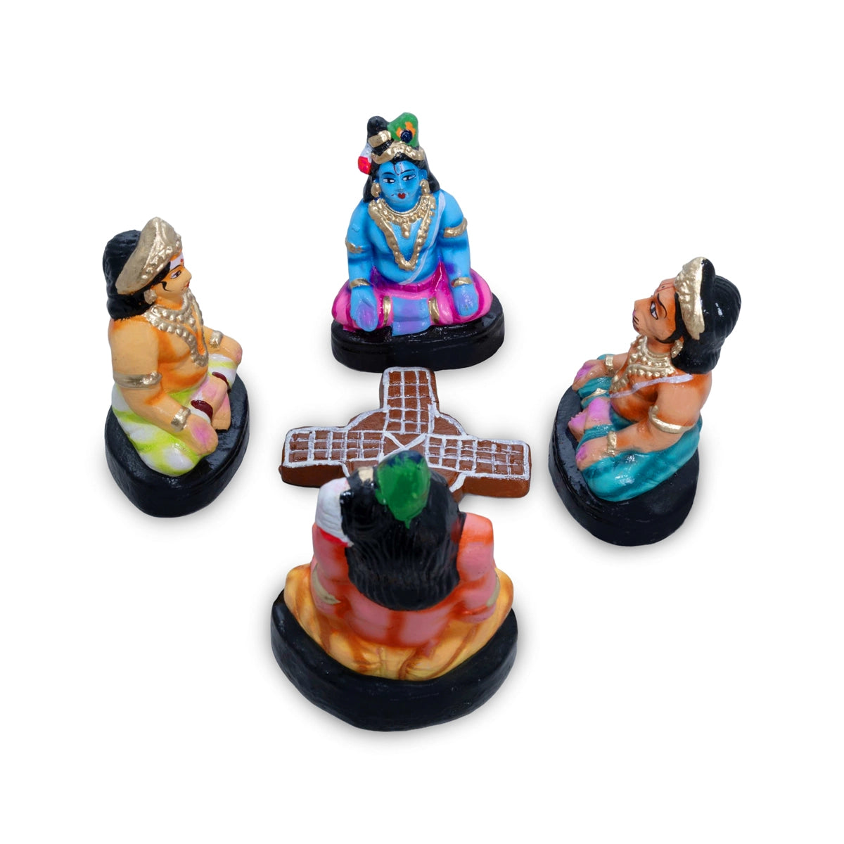 Balagar Clay Golu Bommai Set | Golu Dolls | Clay Dolls