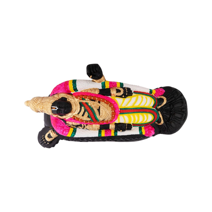 Sthala Sayana Perumal Paper Mache Golu Bommai - 8.5 x 14.5 Inches | Giri Golu Doll/ Navaratri Kolu Bomma/ Bommalu