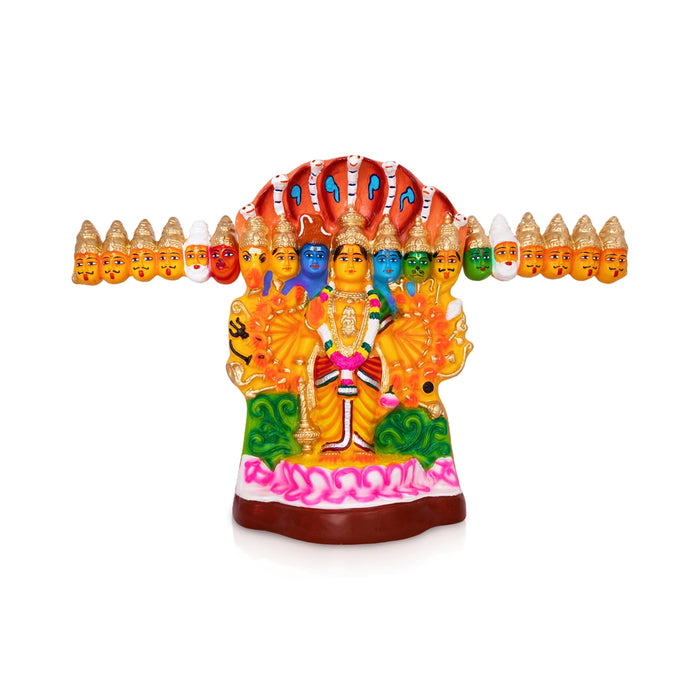 Vishwaroopam Paper Mache Golu Bommai - 16.5 x 25 Inches | Giri Golu Doll/ Navaratri Golu Bomma/ Gombe
