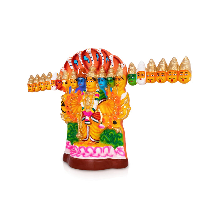 Vishwaroopam Paper Mache Golu Bommai - 16.5 x 25 Inches | Giri Golu Doll/ Navaratri Golu Bomma/ Gombe