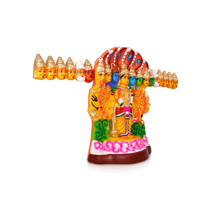 Vishwaroopam Paper Mache Golu Bommai - 16.5 x 25 Inches | Giri Golu Doll/ Navaratri Golu Bomma/ Gombe