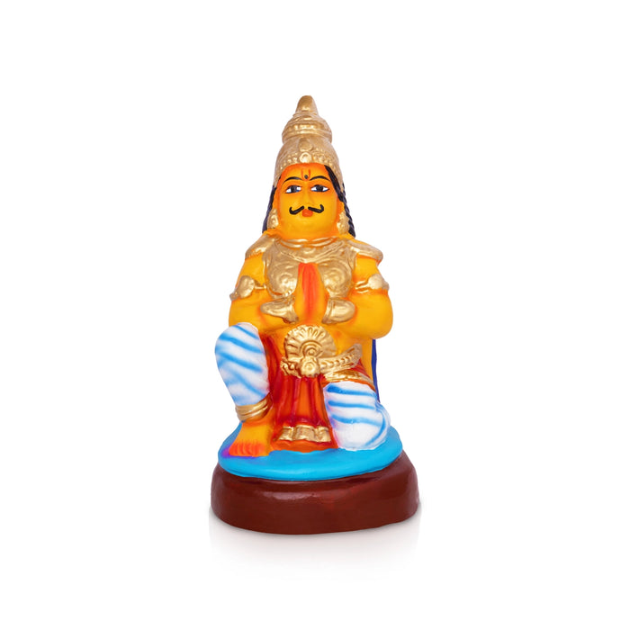 Vishwaroopam Paper Mache Golu Bommai - 16.5 x 25 Inches | Giri Golu Doll/ Navaratri Golu Bomma/ Gombe