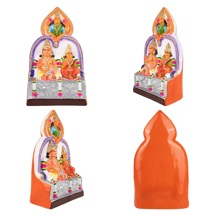Lakshmi Kuberar Paper Mache Golu Bommai - 14 x 9 Inches | Giri Golu Doll/ Navaratri Golu Bomma/Gombe - Paper Mache Kolu Bommai