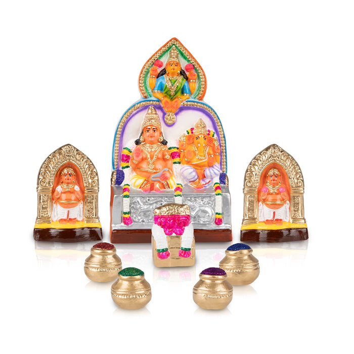 Handcrafted Navaratri Golu inspired by Indian culture, perfect for golu bommai set